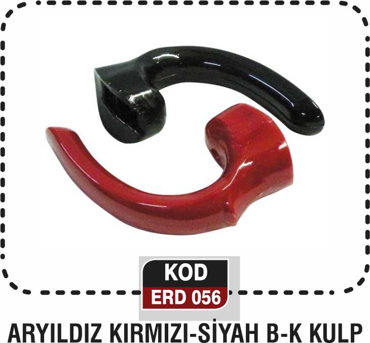 ARYILDIZ KIRMIZI - SİYAH KULP  ERD 056